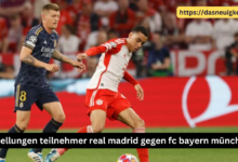 aufstellungen teilnehmer real madrid gegen fc bayern münchen