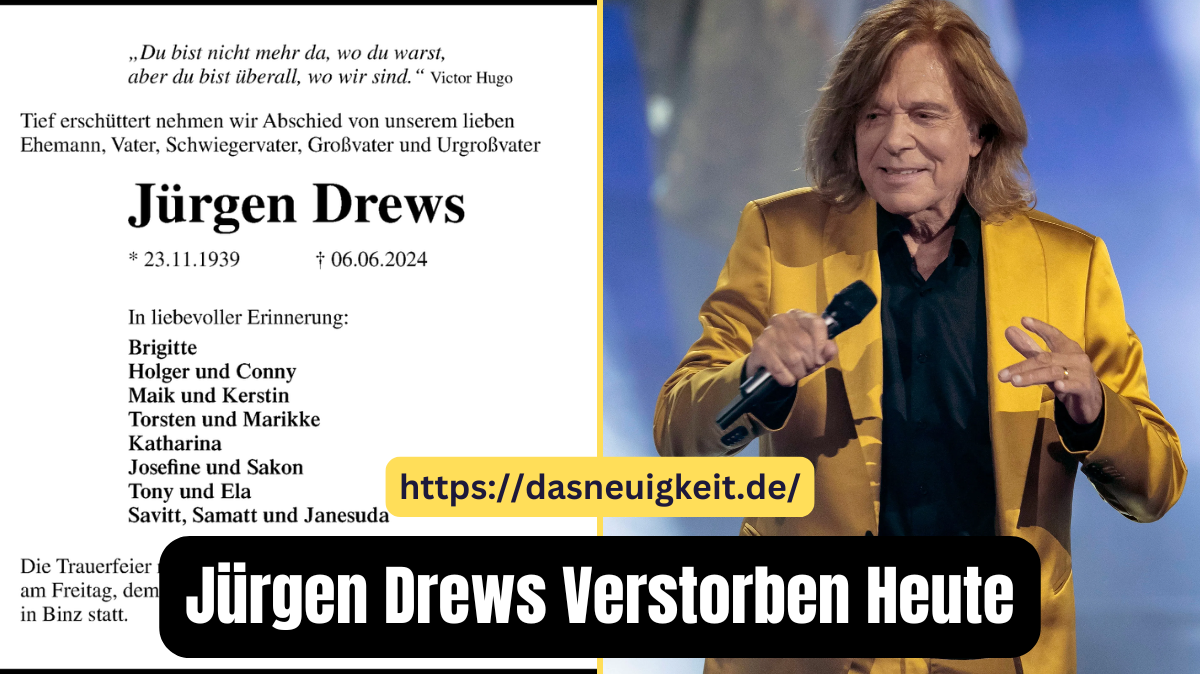 Jürgen Drews Verstorben Heute