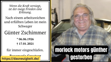 morlock motors günther gestorben