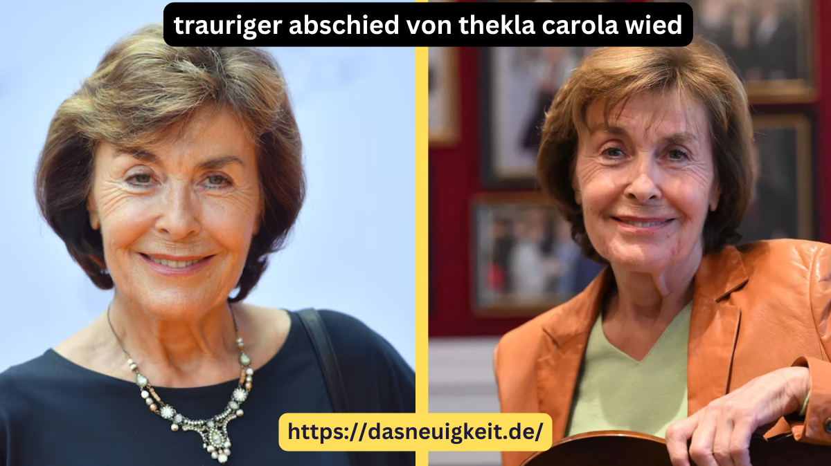 trauriger abschied von thekla carola wied